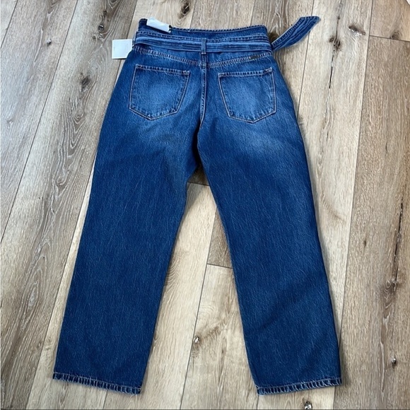 KanCan High Rise Paperbag Straight Jeans
 New with tags - Picture 8 of 11